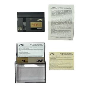 JVC - Digital Video Cassette - M-DV60ME - Blank Mini DV Opened